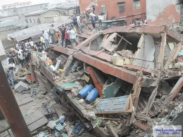 Three die as two-storey building collapses in Anambra